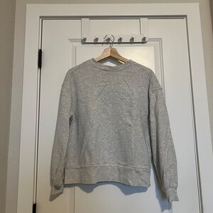 Everlane Light Gray Crewneck Sweater